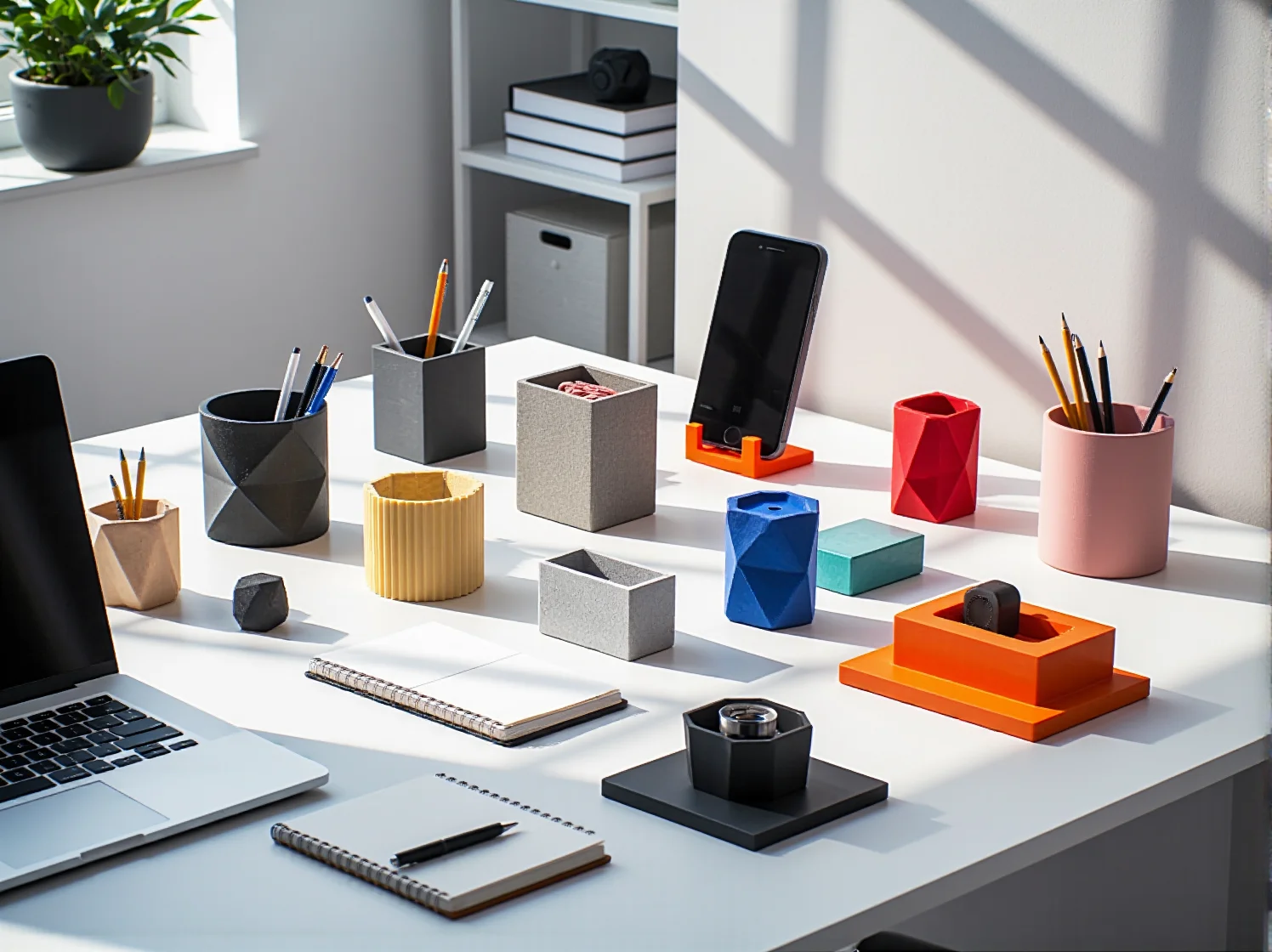 Ekologiczna produkcja mebli 3D z materiałów z recyklingu - zbliżenie na detale ekologicznego projektu.