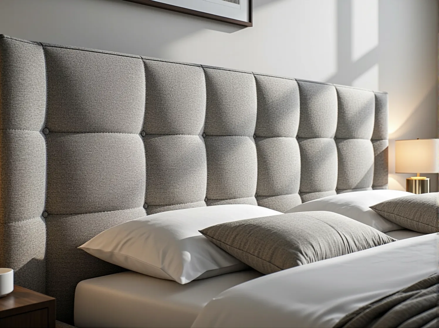 Funkcjonalne łóżko kontynentalne z schowkiem - idealne do małej sypialni