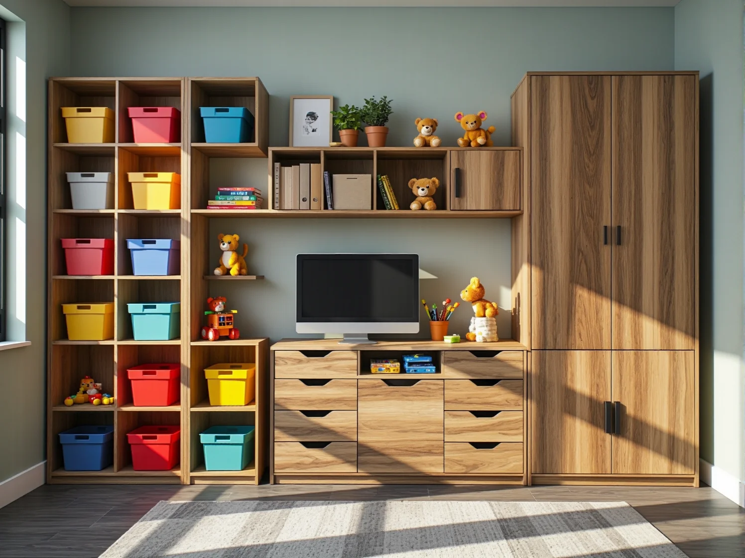 Łóżeczko rosnące z dzieckiem rozkładane do rozmiaru łóżka młodzieżowego.