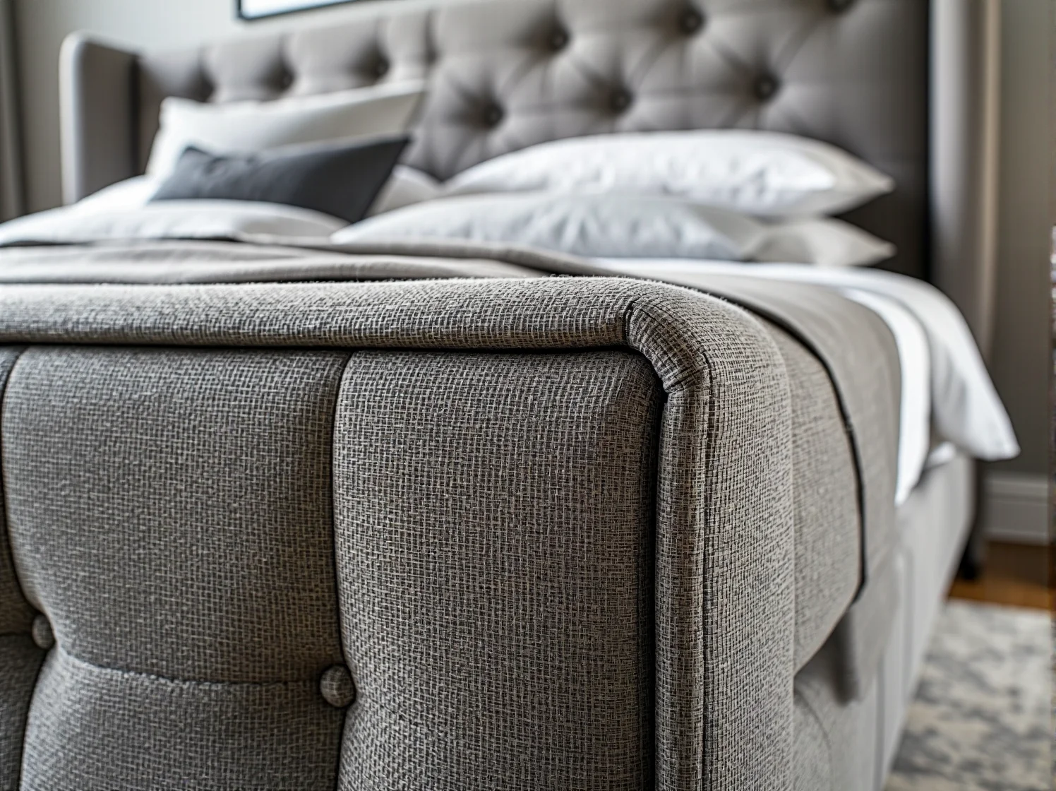 Łóżka kontynentalne z tapicerowaniem – jakie tkaniny są najbardziej trwałe? - ilustracja 2