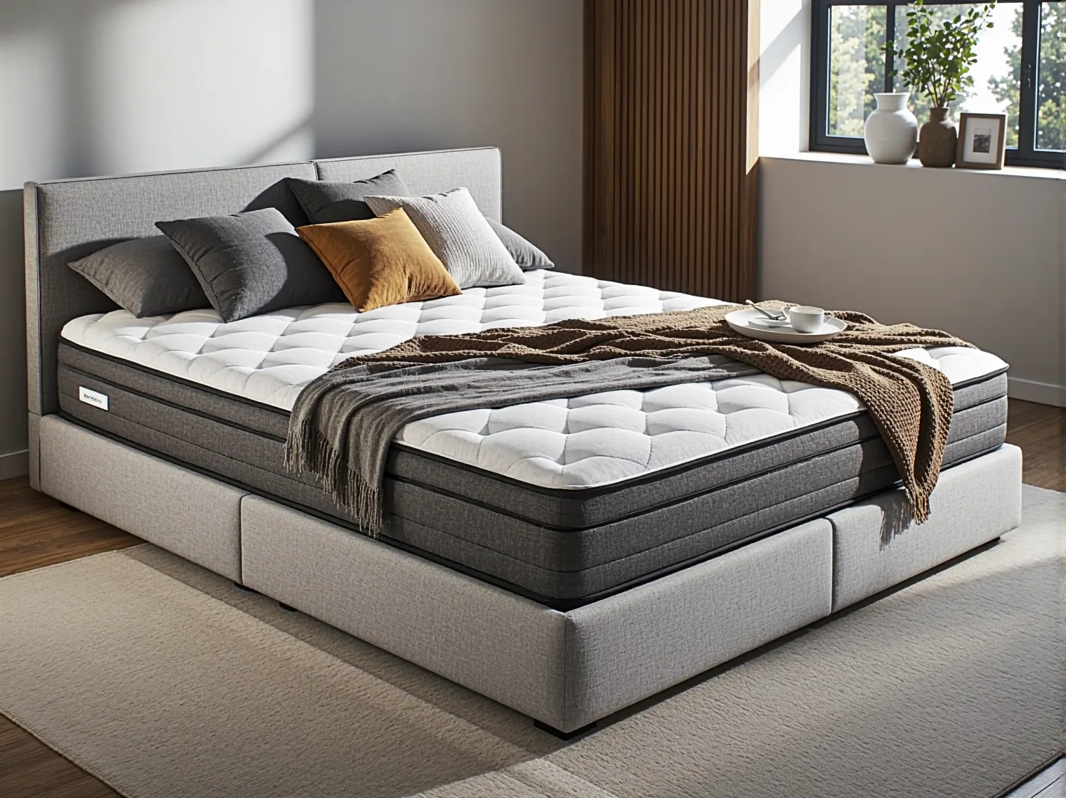 Łóżka kontynentalne z tapicerowaniem – jakie tkaniny są najbardziej trwałe? - ilustracja 3