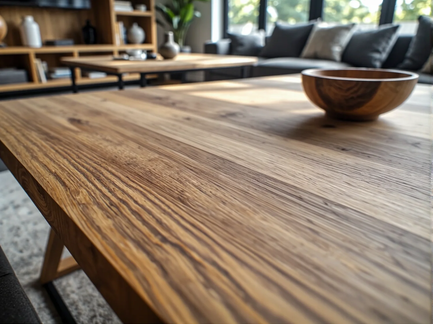 Olejowanie drewna po odnowieniu mebla – naturalna konserwacja i uwydatnienie struktury.