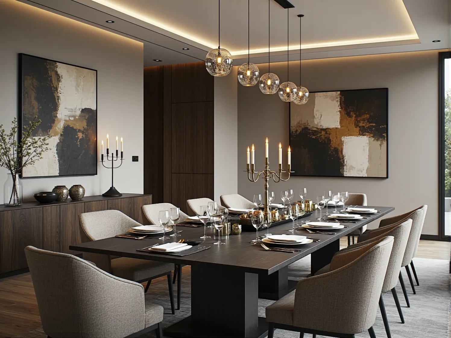 Poradnik: Jakie oświetlenie najlepiej podkreśla elegancję wnętrz glamour? - ilustracja 4