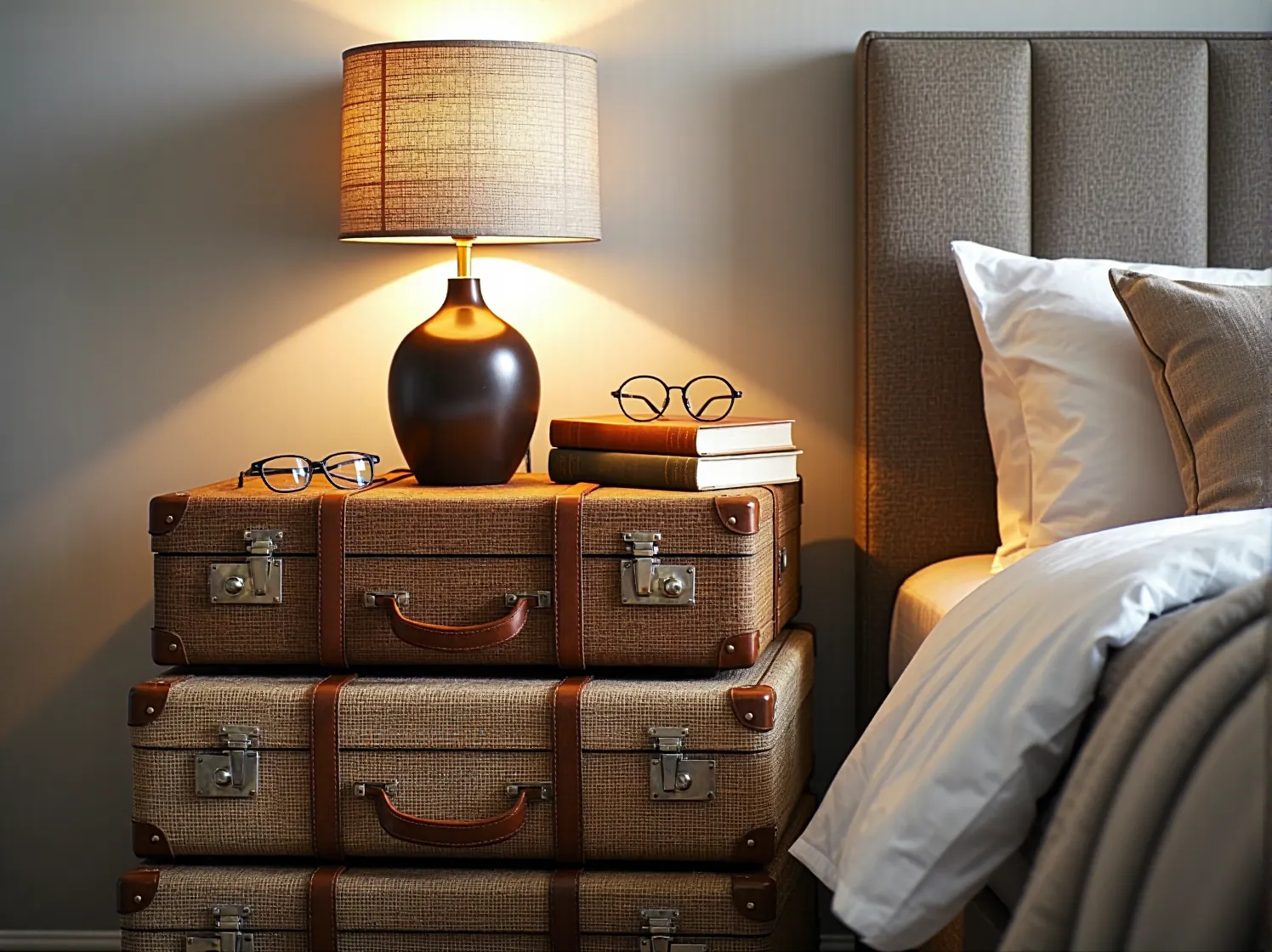 Stolik kawowy z odzyskanego drewna jako przykład wysokiej jakości mebla z upcyklingu.